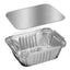 JB - F1 Aluminum Container with Lid - Pack of 100