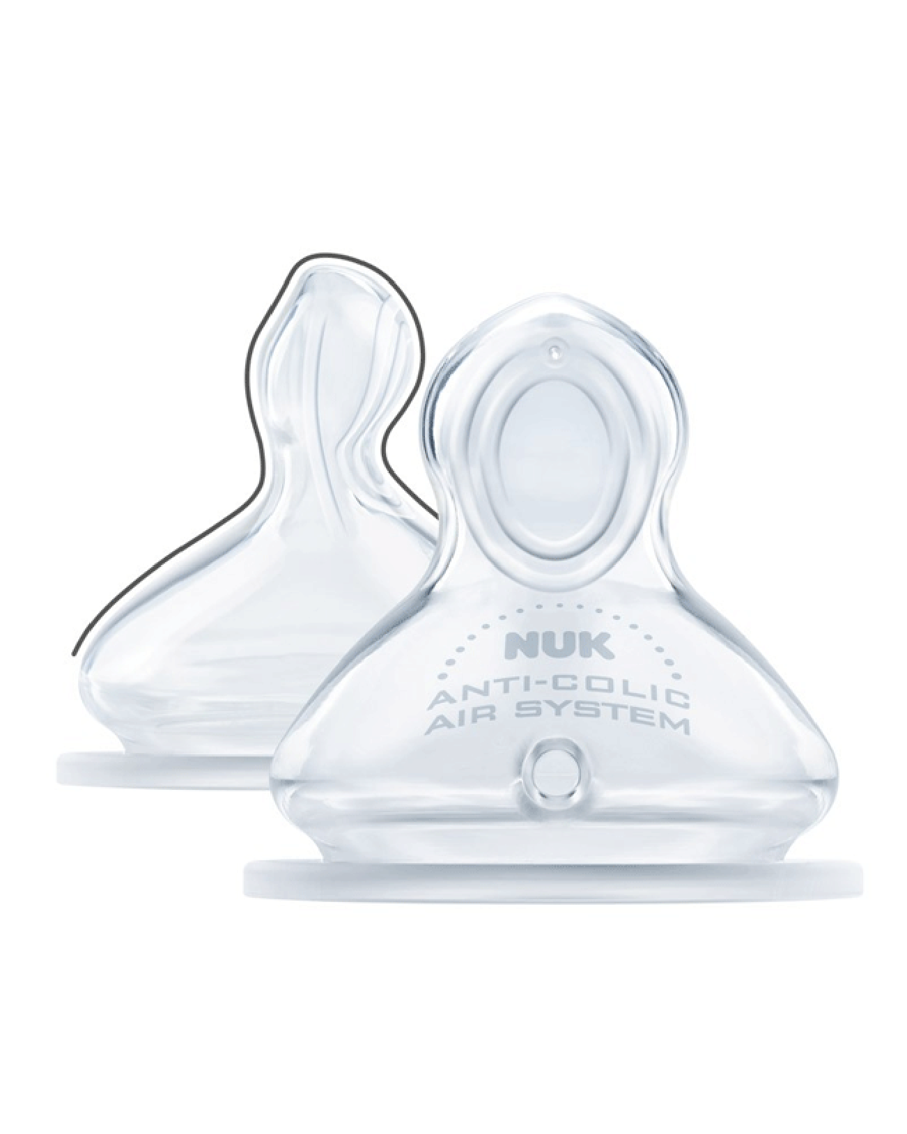 NUK FIRST CHOICE TEAT MH (0-6M) ( 2pcs set)