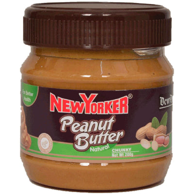 New Yorker - Peanut Butter 200 G - Chunky - Pack Of 12
