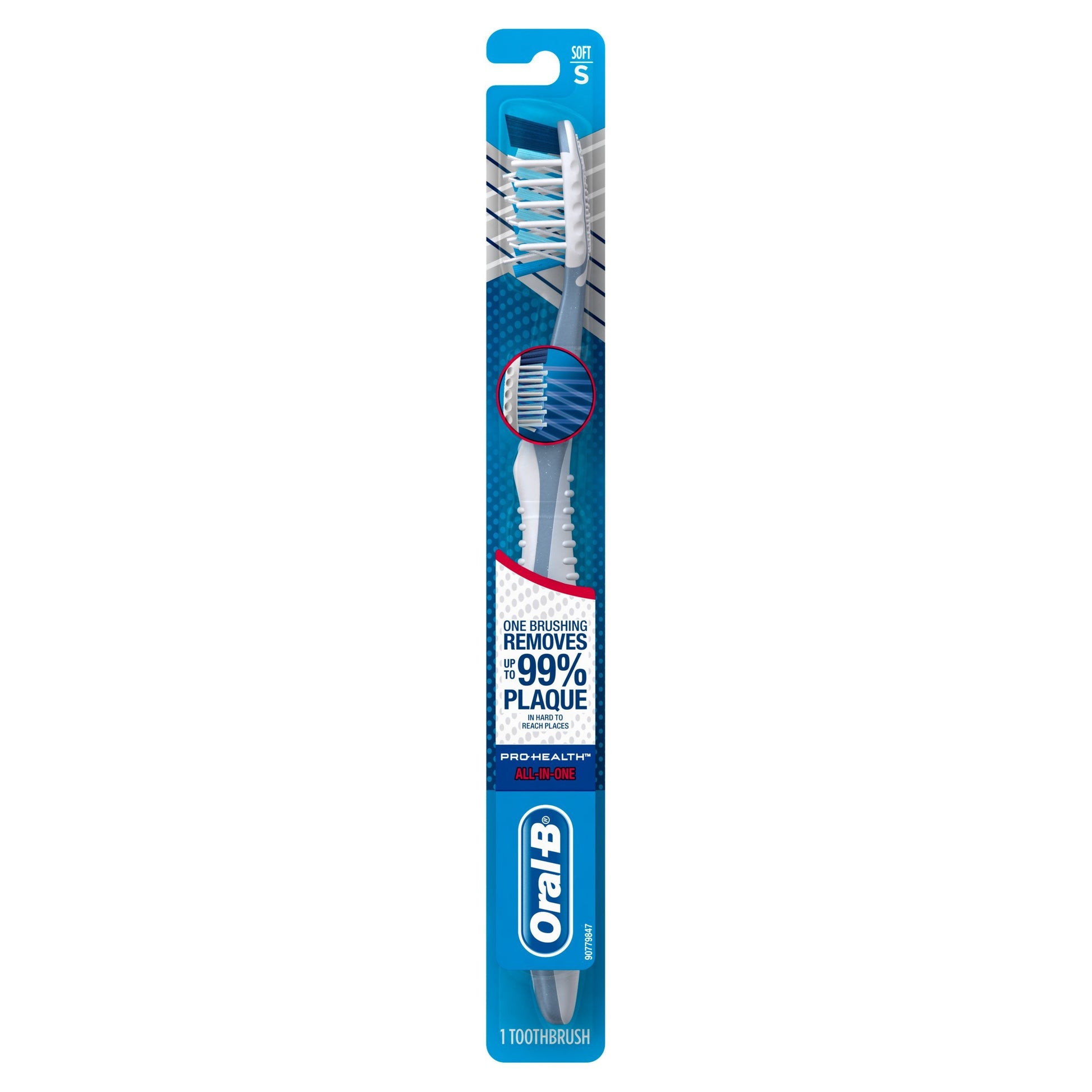 Oral B Cross Action - All In One Toothbrush - Medium - Dual Pack