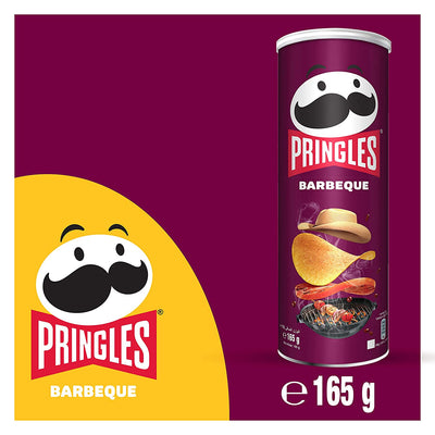 Pringles - Potato Crisps - Barbeque (BBQ) - 165 GM