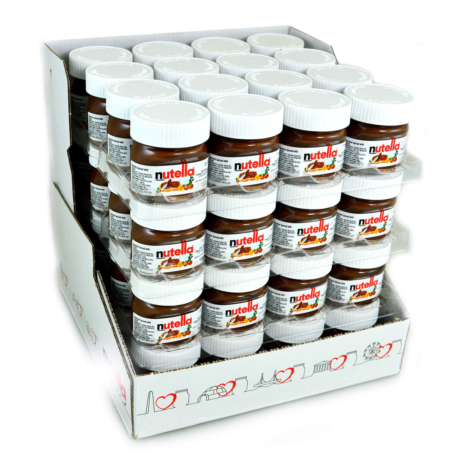 Nutella Hazelnut Cocoa Spread Shots - 25g | Jodiabaazar.com ...
