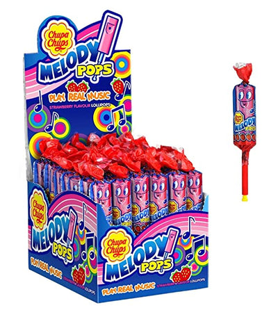 Chupa Chups' - Melody Pops - Strawberry - 48 Pack - 720g