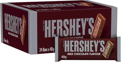 HERSHEY'S Milk Chocolate - Chocolate Bar - 40 GM - 24 Pcs
