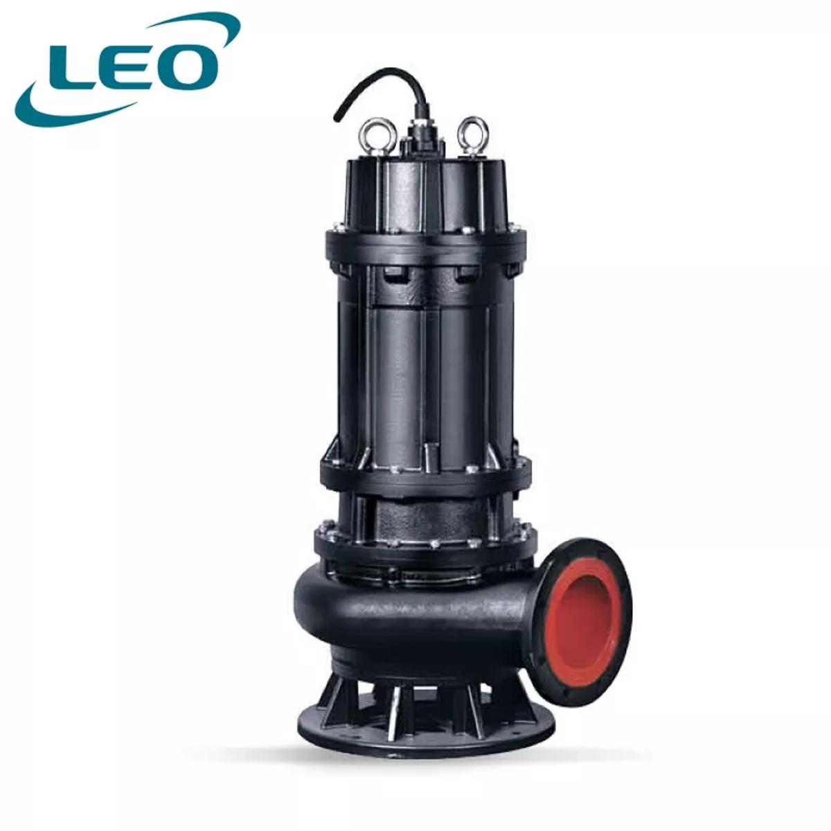 LEO - 150WQ150-20-15(4P) - 15000 W - 20 HP - Heavy Duty Sewage Submersible Pump  - European STANDARD