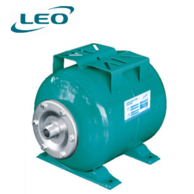 LEO - 24CTTI - 24 LTR PRESSURE TANK HORIZONTAL FOR Water Pump ( ONLY TANK)