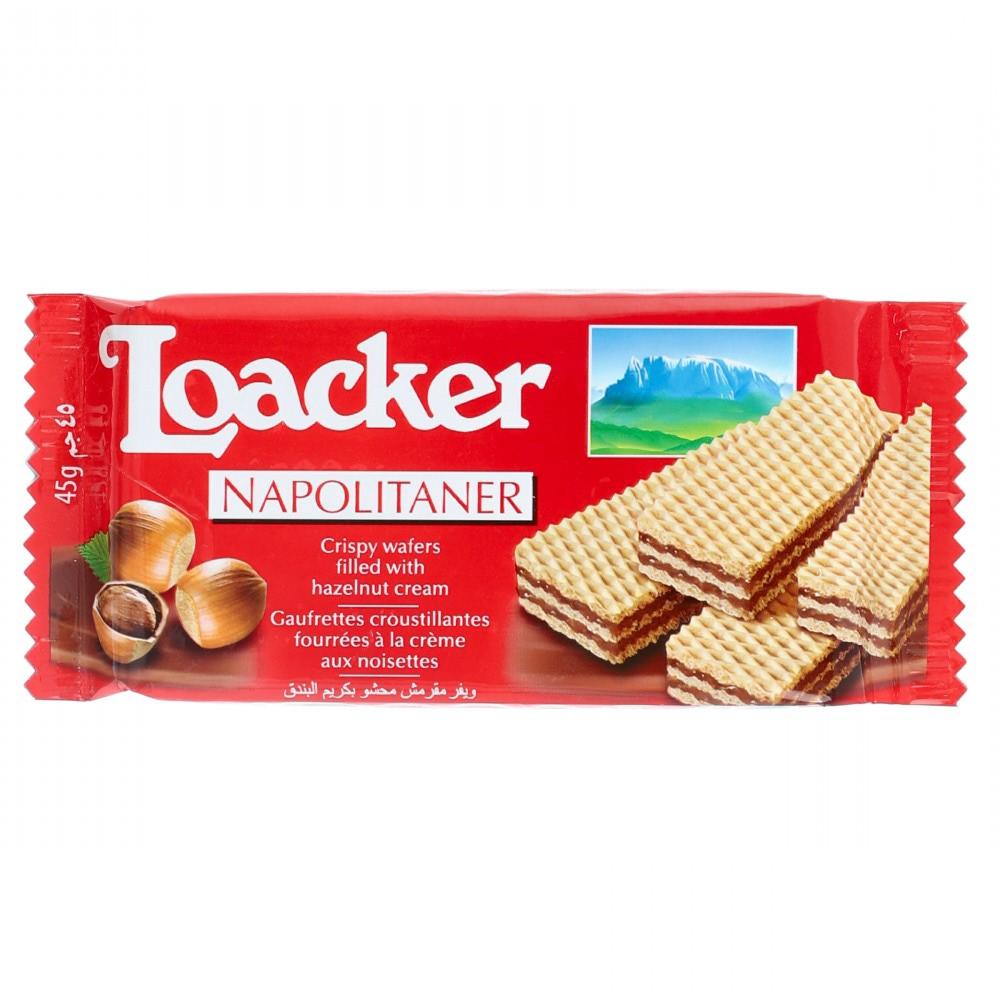 Loacker Napolitaner - Crispy Wafers - 45 GM