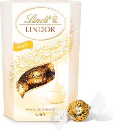 Lindt - Lindor - White Chocolate - Ball Chocolate - Truffles Box - 200g