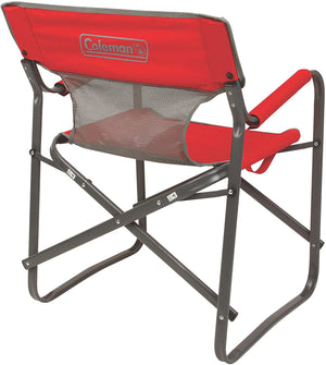 Coleman -  Outpost Breeze Folding Deck Chair (Red)
