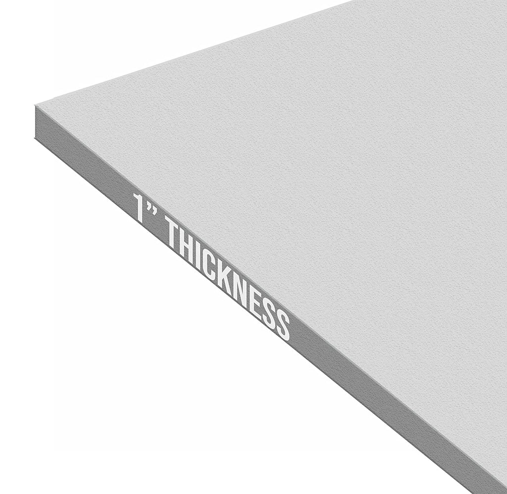 White Styrofam Sheet - 24"x36" - 1" (25 mm) - 10 Sheets