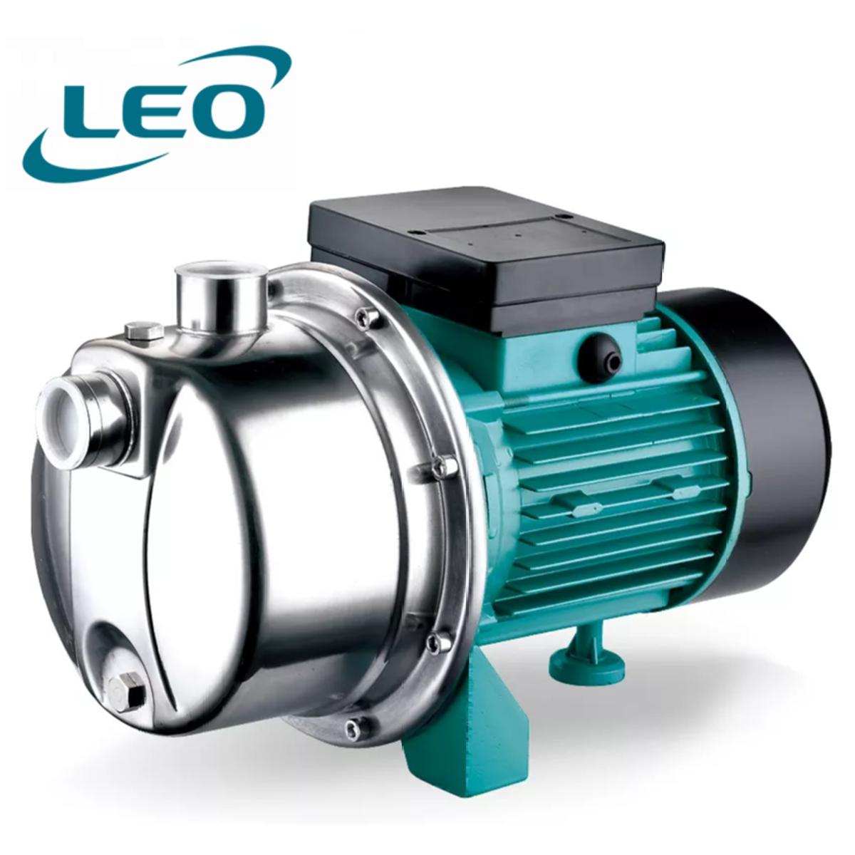 LEO - 4XCM-120C - 750W - 1.0 HP -  Stainless Steel Multistage Centrifugal Pump- 180V~220V SINGLE PHASE- SIZE:- 1" X 1"- European STANDARD
