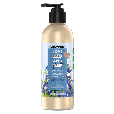 Love, Beauty & Planet - Sulfate Free -  Coconut Oil & Vegan Collagen - Shampoo - 400 ML | Jodiabaazar.com