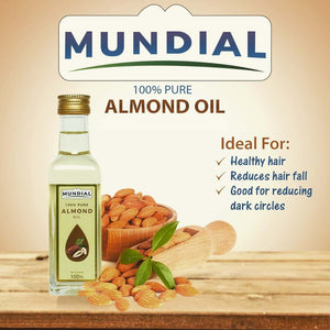 Mundial - Spanish - 100% Pure Almond Oil - 250 ML