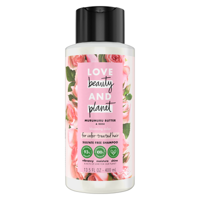 Love, Beauty & Planet - Sulfate Free -  Murumuru Butter & Rose - Shampoo - 400 ML | Jodiabaazar.com