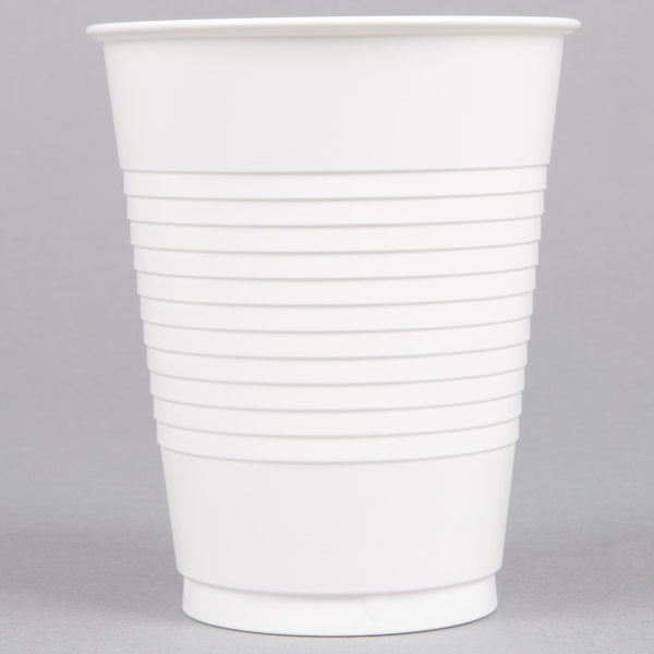 4 Oz - Milky Cup - White Plastic Cup