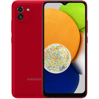 Samsung Galaxy - A03 - 4GB RAM - 64GB - Dual SIM - Red | Jodiabaazar.com