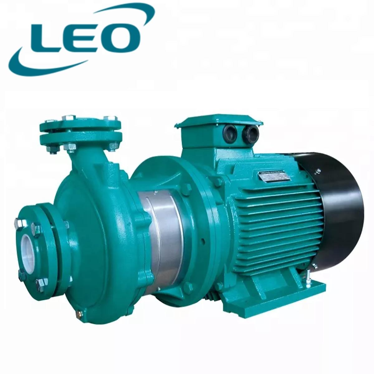 LEO - XST-80-160-110 - 11000 W - 15 HP - Clean Water HEAVY DUTY Centrifugal Pump With FLANGES  - 380V~400V THREE PHASE - SIZE :- 4" x 3" - European STANDARD