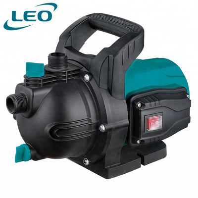 LEO - LKJ-801P - 800W - 1 HP - Clean Water Rust Free PLASTIC JET Pump- 180V~220V SINGLE PHASE- SIZE:- 1" X 1" - European STANDARD