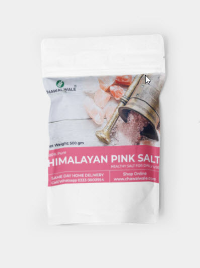 Pink Himalayan Salt by Chawal Wale - Extra Fine Grain - 500 gm
