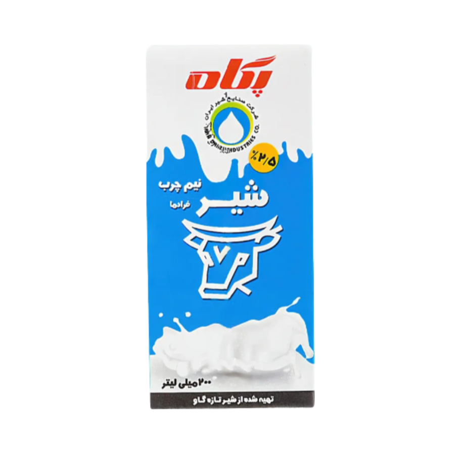 Pegah - Low Fat Milk - 1L - CTN (10 Packs)