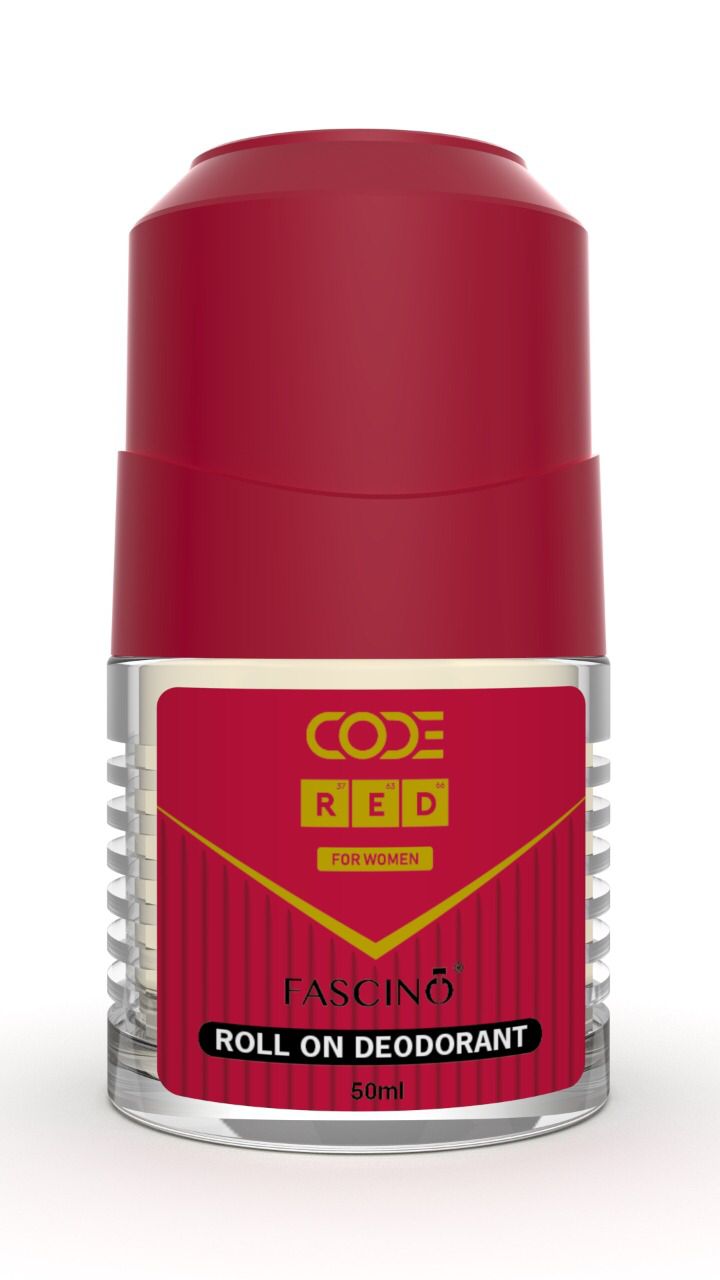 Fascino - Code Red - Roll On Deodorant - For Women (50 ml)