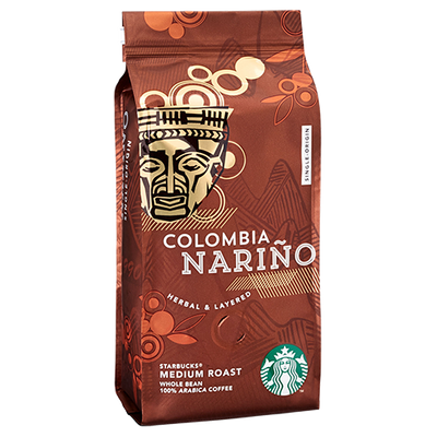 Starbucks - Colombia Nariño - Whole Beans - Medium Roast - 250 gm