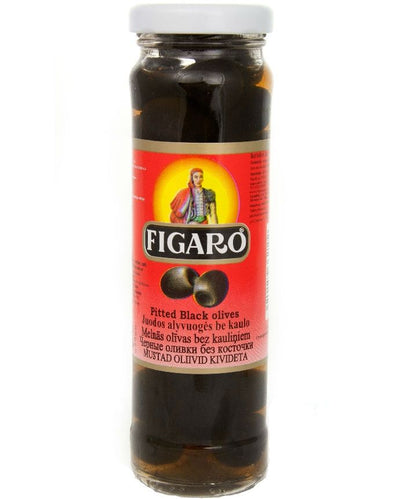Figaro - Pitted - Black Olives - 110 GM