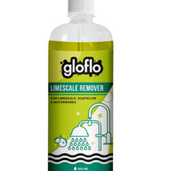 Glo-Flo - Lime Scale Remover - Removes Soap Scum & Buildup - 500 ML