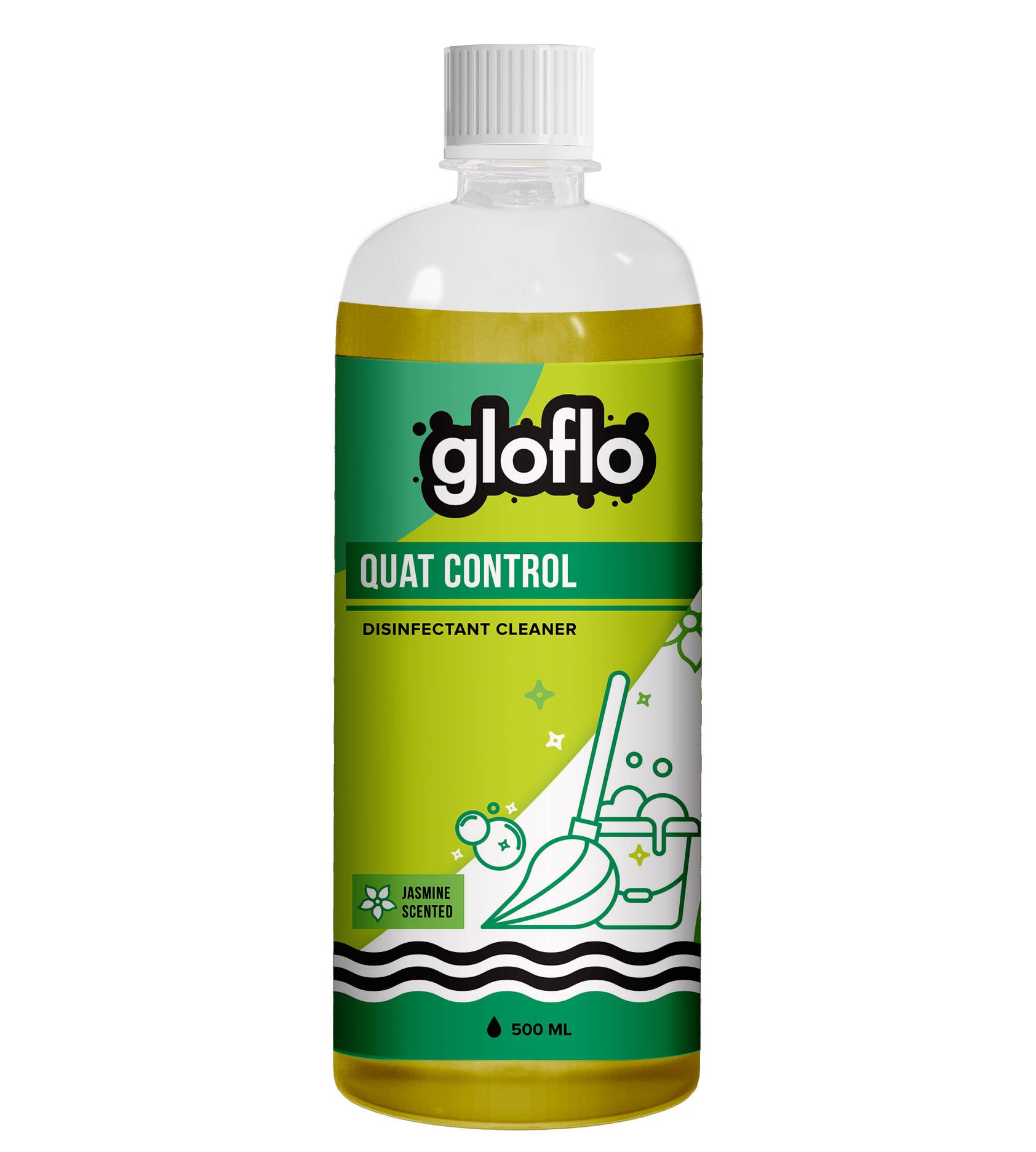 Glo-Flo - Quat Control – Daily Mopping - Jasmine - 500 ML