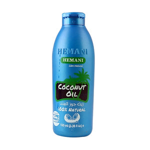 Hemani Coconut Oil - 100% Pure White Coconut Oil - 100ml - 12 pack