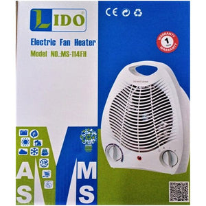 Lido - Fan Heater - 2000W - 114FH - No Warranty