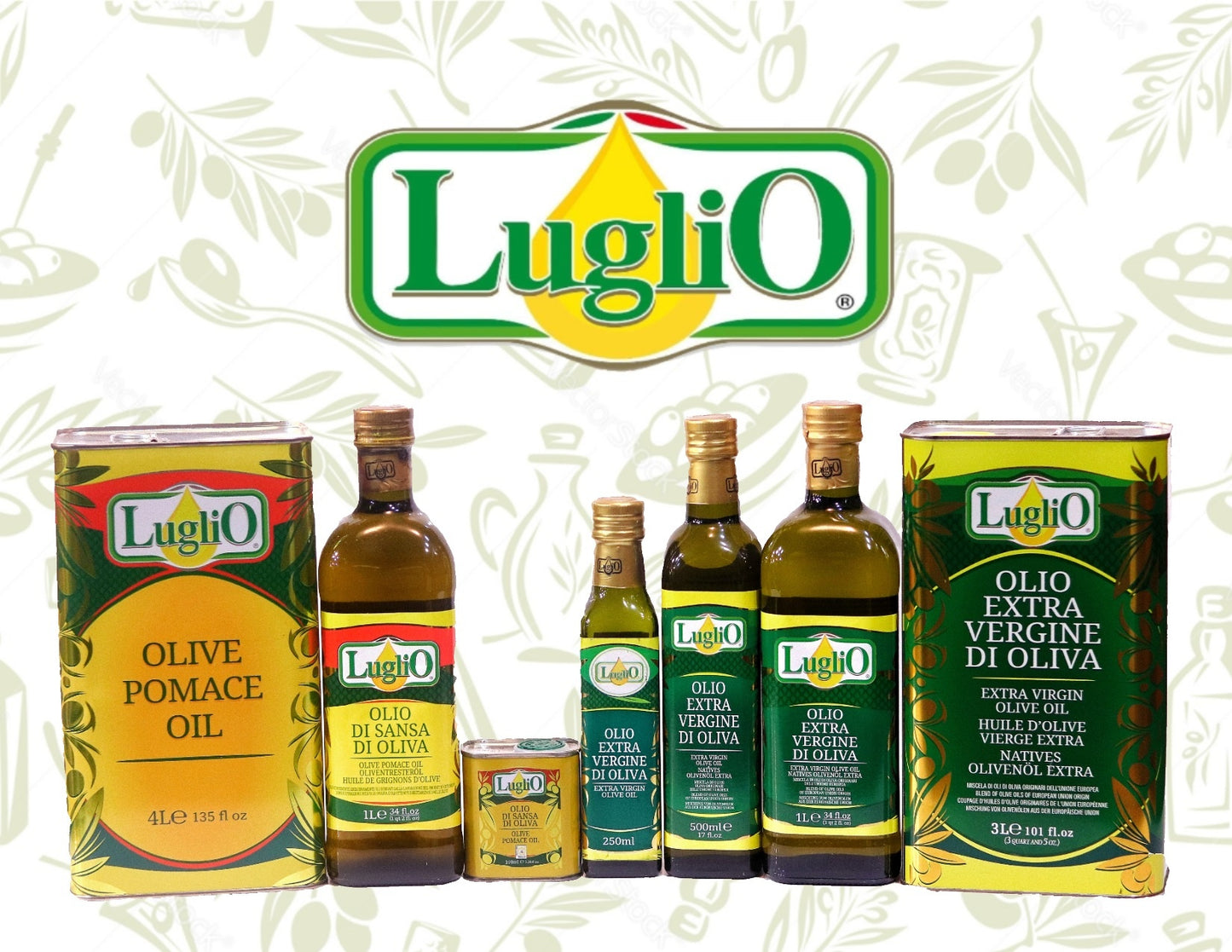 Luglio - Pomace - Olive Oil - 4L (4000 ML)