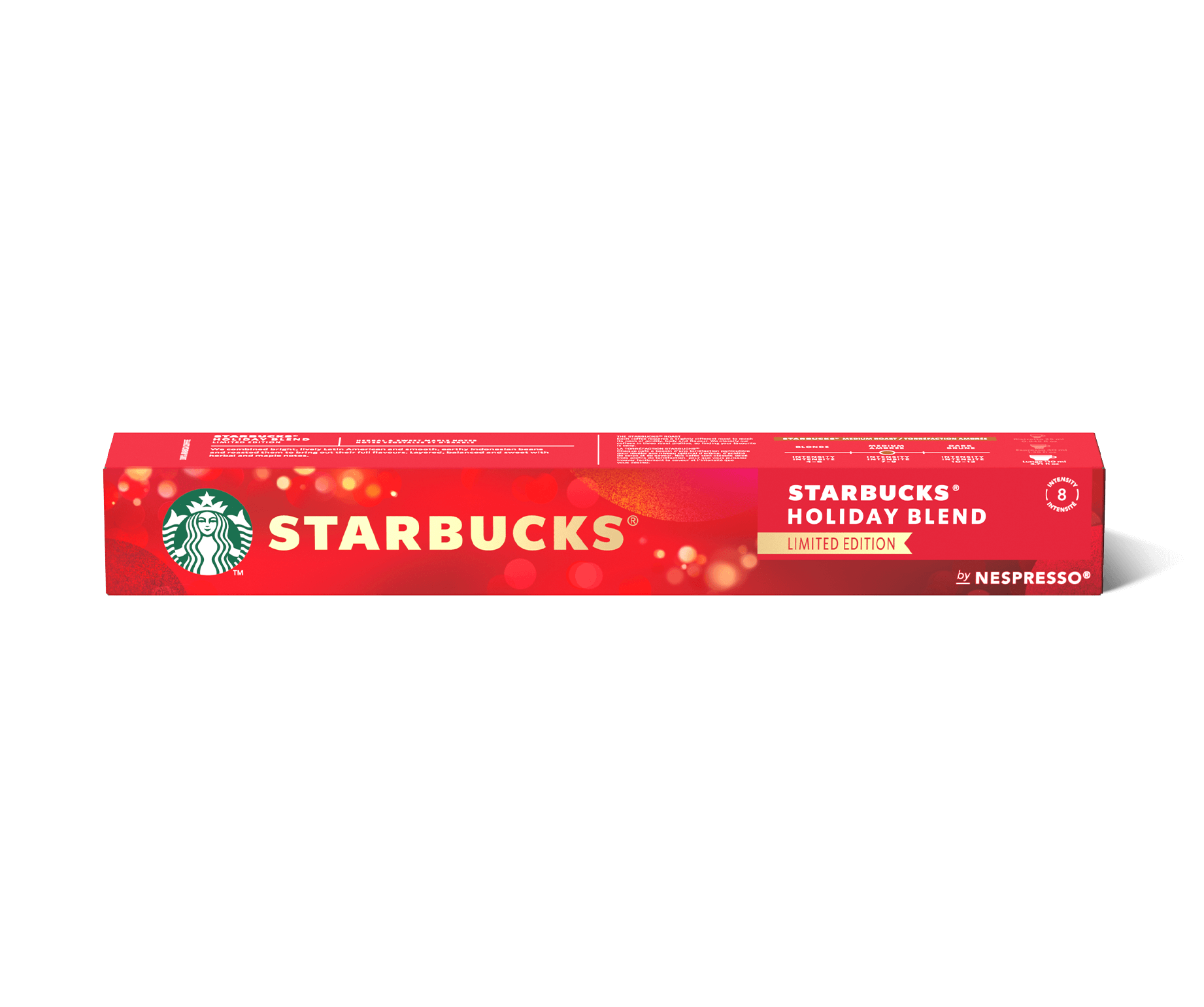 Nespresso - Starbucks® - Holiday Blend - Coffee Capsule - Sleeve Of 10