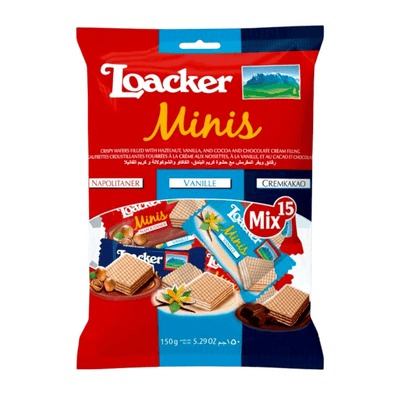 Loacker - Minis Mix - 150 Gm