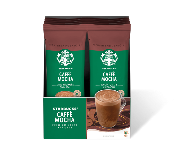 Starbucks® - Caffè Mocha - Premium Instant Coffee - Sachets (Imported From Turkey)