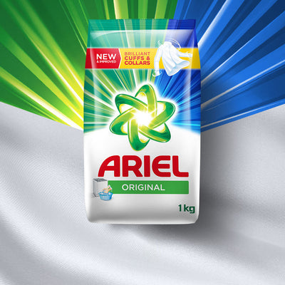 Ariel - Original Washing Powder - Laundry Detergent - 1000g - 6 packs