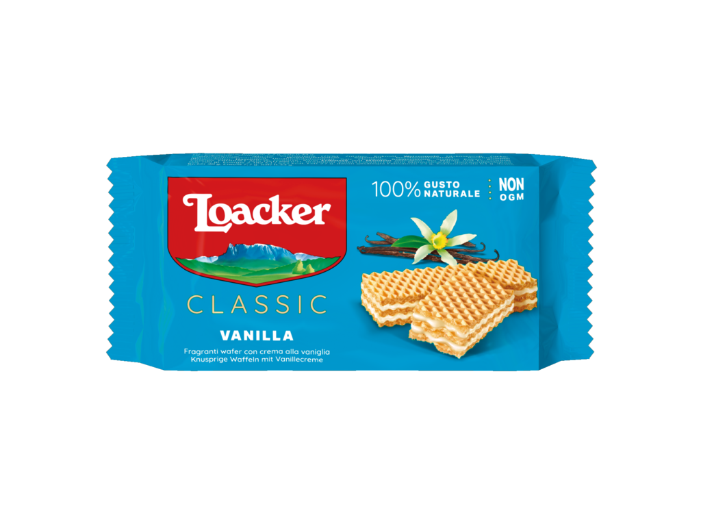 Loacker - Classic Vanilla - Crispy Wafers - 45 GM