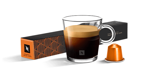 Nespresso - Limited Edition -Pumpkin Spice Cake - Coffee Capsule - Sleeve Of 10