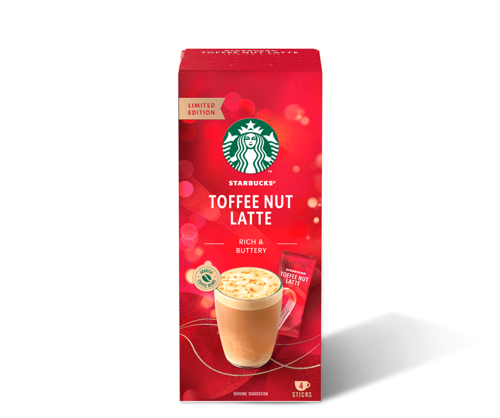 Starbucks® - Toffee Nut Latte - Premium Instant Coffee - 4xSachets