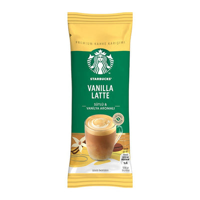 Starbucks® - Vanilla Latte - Premium Instant Coffee - Sachets (Imported From Turkey)