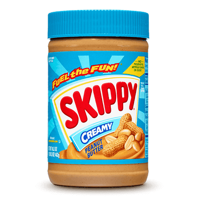 Skippy - Natural - Creamy - Peanut Butter Spread - Regular - 460 gm