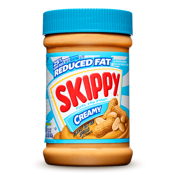 Skippy - Natural - Creamy - Peanut Butter Spread - Reduced Fat - 460 gm