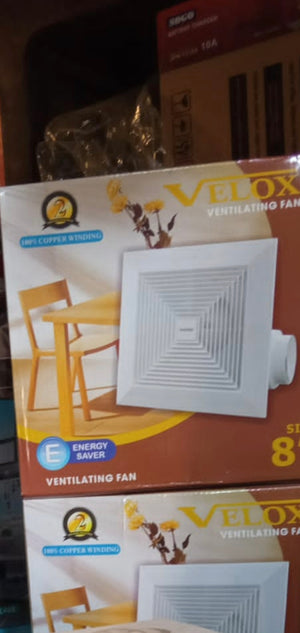 Velox - Ventilating Fan - Size-8" - White