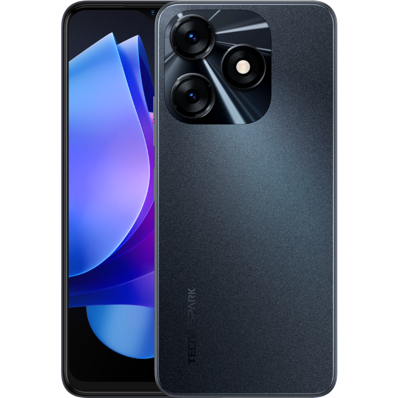 Tecno - Spark 10 128GB - 4GB RAM - Dual SIM - Meta Black – JodiaBaAzar.com