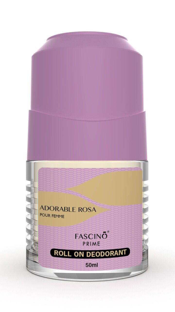 Fascino - Adorable Rosa - Roll On Deodorant - For Women (50 ml)