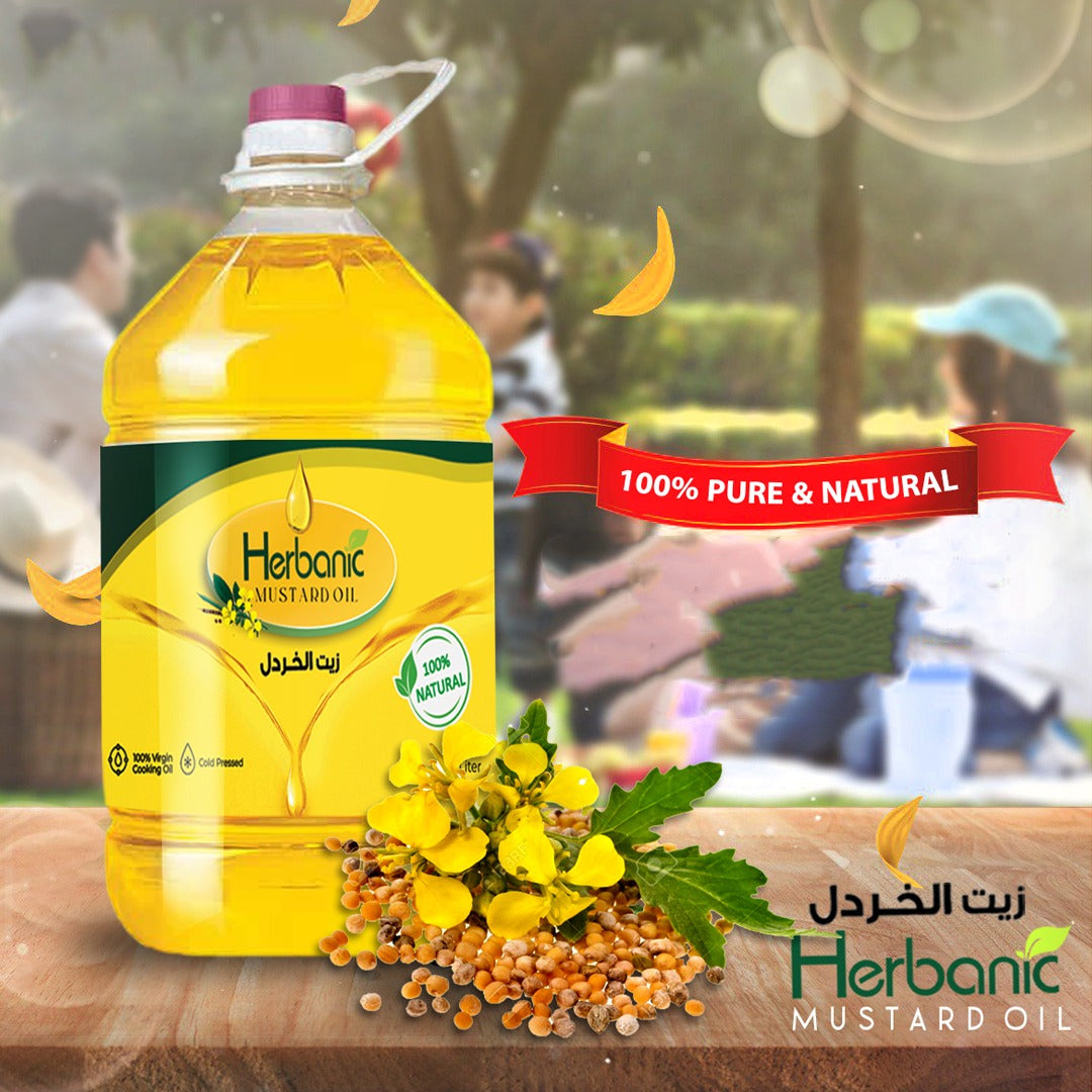 Herbanic - Herbanic Mustard Oil - 100% Pure 3 Litre