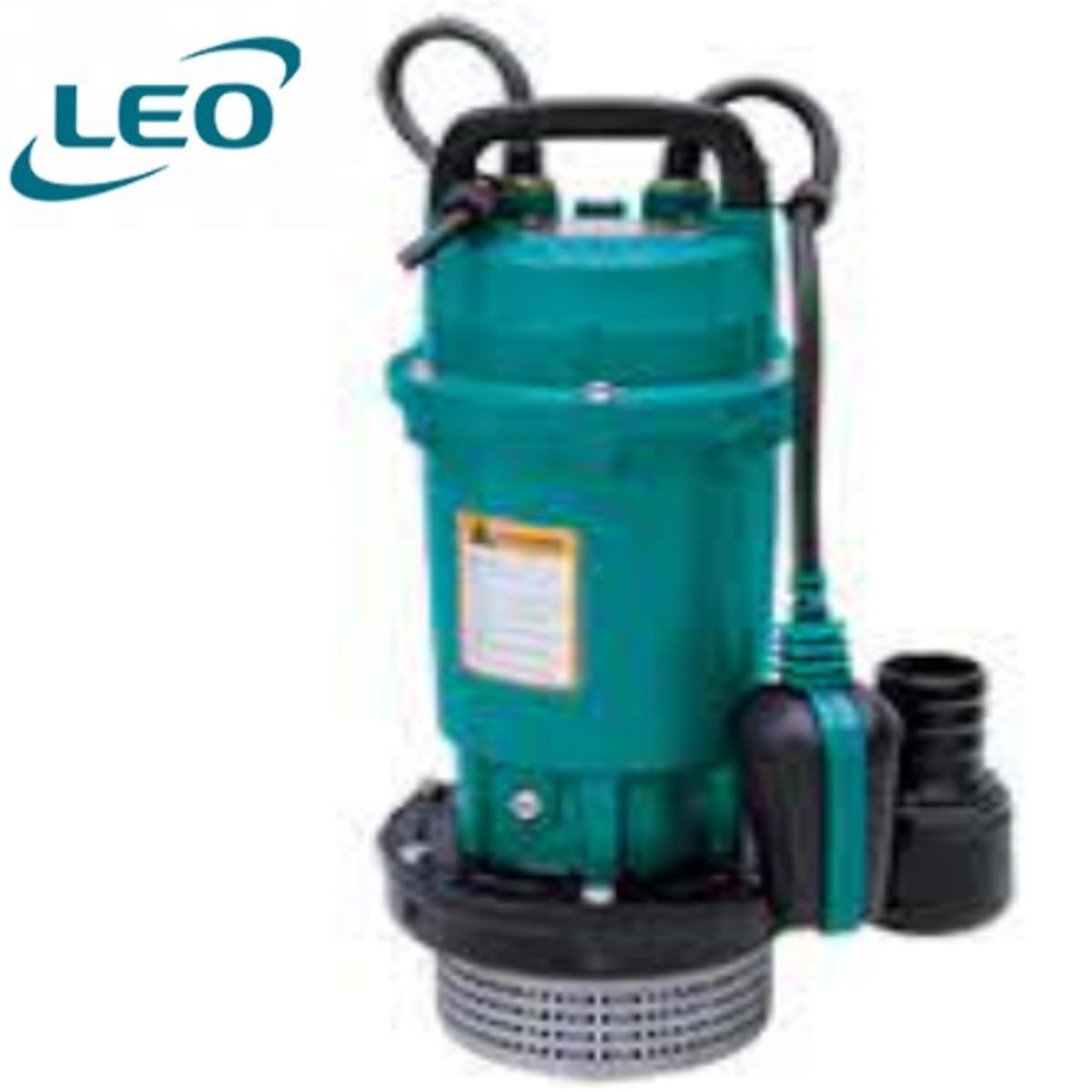 LEO - QDX-1.5-15-0.37LA - 370 W - 0.5 HP - HIGH PRESSURE ALUMUNIUM BODY Submersible Pump With FLOAT SWITCH FOR AUTOMATIC OPERATION - European STANDARD Water Pump