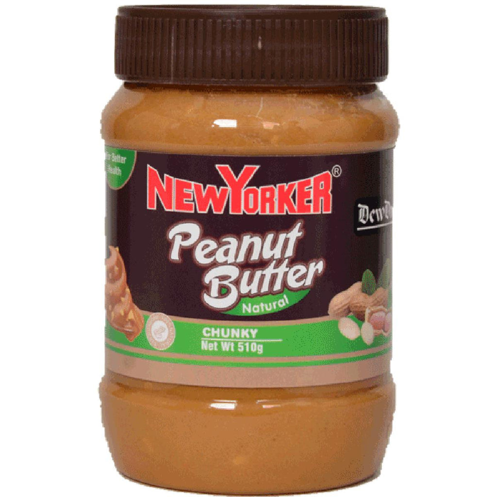 New Yorker - Peanut Butter - 510g - Crunchy - Pack Of 12