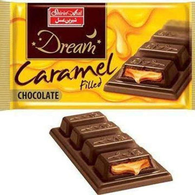 Shirin Asal - Dreams - Caramel Chocolate Bar - Box Of 24 - 48 gm