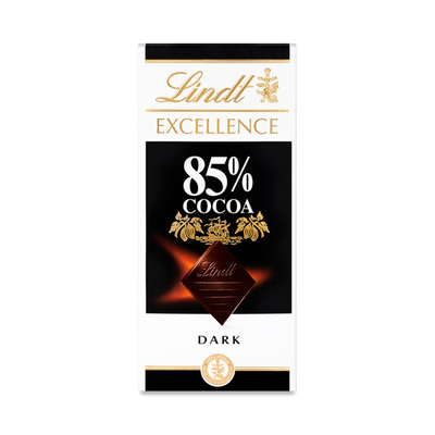 Lindt Excellence Dark 85% Bar 100g